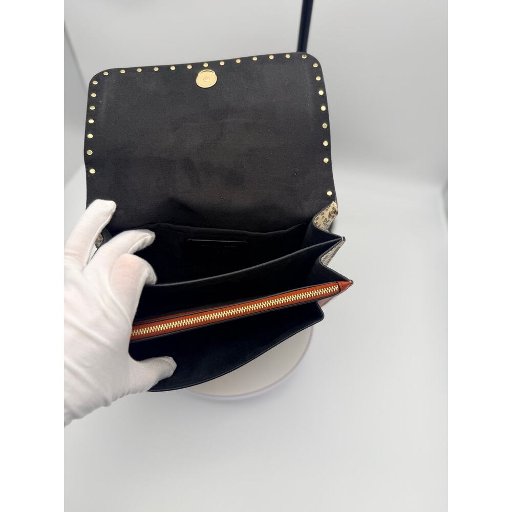 Coach Klare Crossbody Signature Canvas Rivets Black Khaki | Style 90400 - Picture 10 of 15